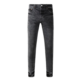PURPLE-BRAND Slim-fit zip-up mid-rise jeans-2897  