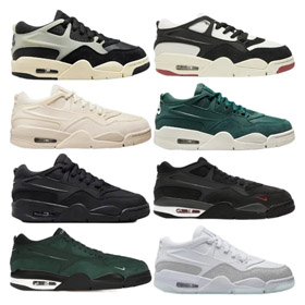 Jordan Air Jordan 4 RM non-slip wear-resistant mid-top casual shoes-2989